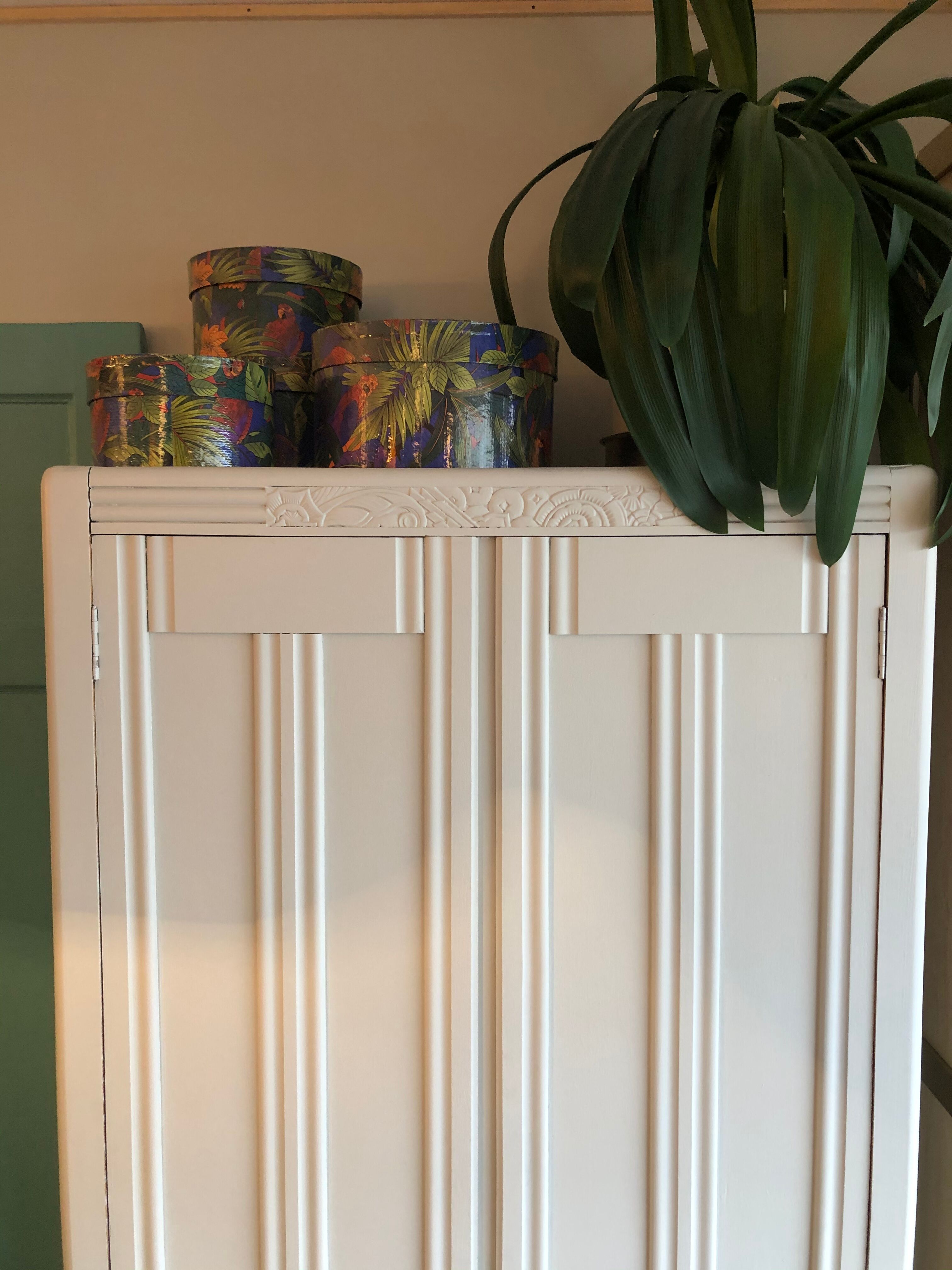 Vintage Parisian wardrobe