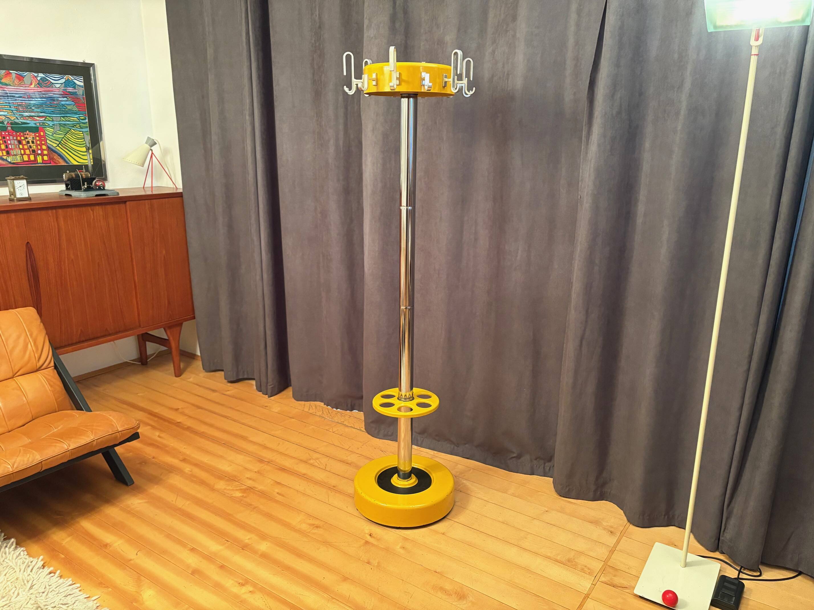 Freestanding Rosconi Coat Rack, Germany, 1970s