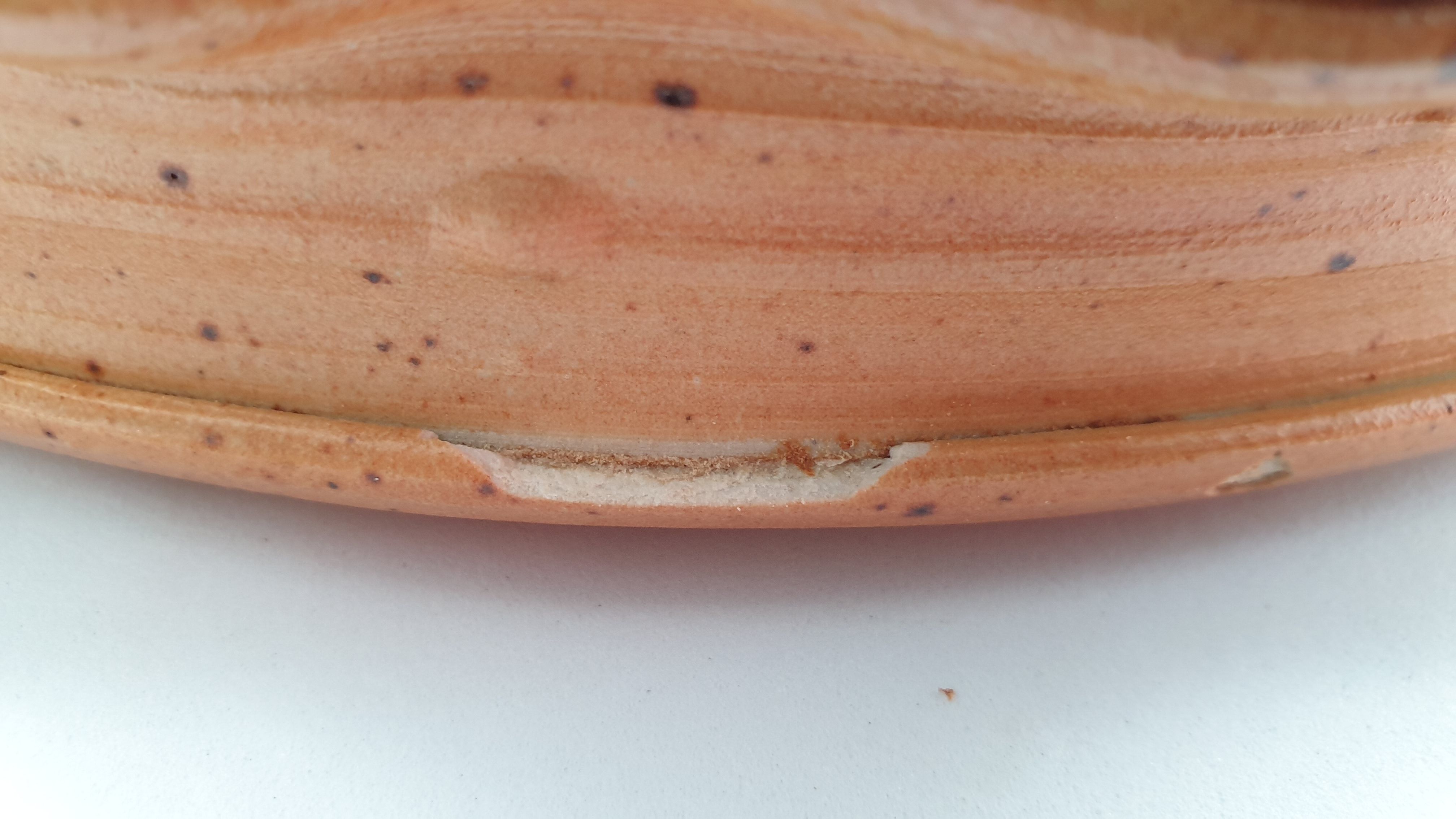 La Borne stoneware pie mould by Bottani Dechaud