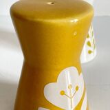Vintage Scandinavian style ceramic salt and pepper shakers