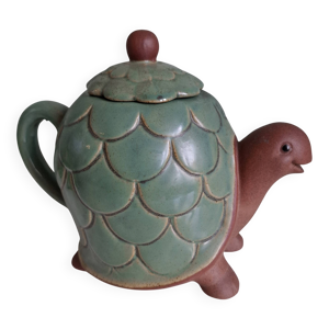 Théière japonaise tortue