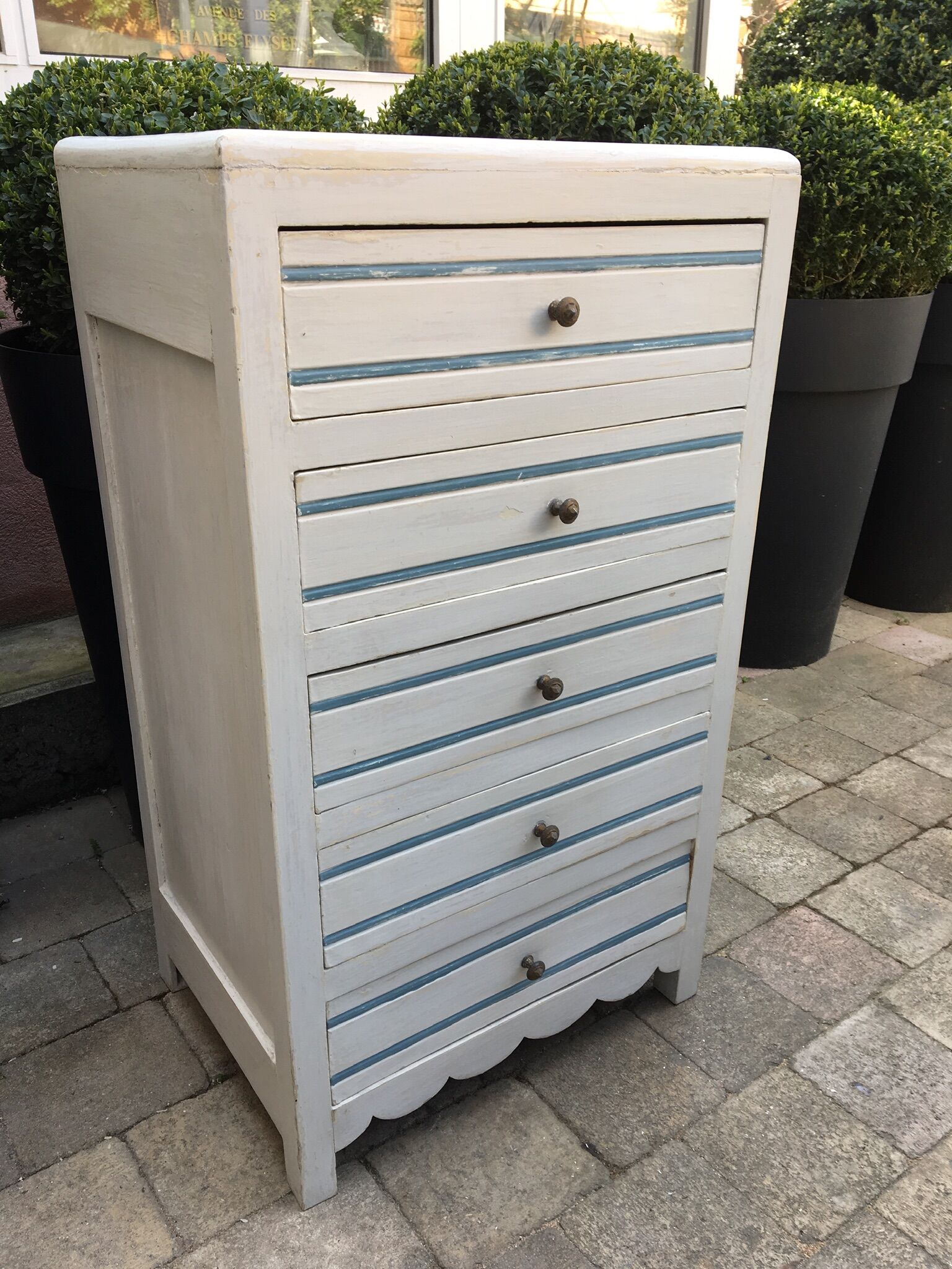 Old patinated chiffonnier