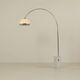 Italian mid century arc lamp in the style of Castiglioni, 1970s