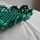 Vintage fruit basket in braided ceramic