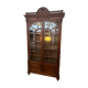 Louis XVI style beveled glass bookcase