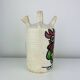 Ceramic pitcher jug by Pablo Sanguino, rooster, 1960s