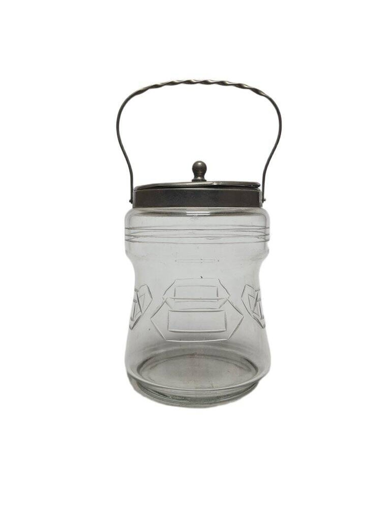 Boîte à biscuits Art Nouveau danoise, années 1890