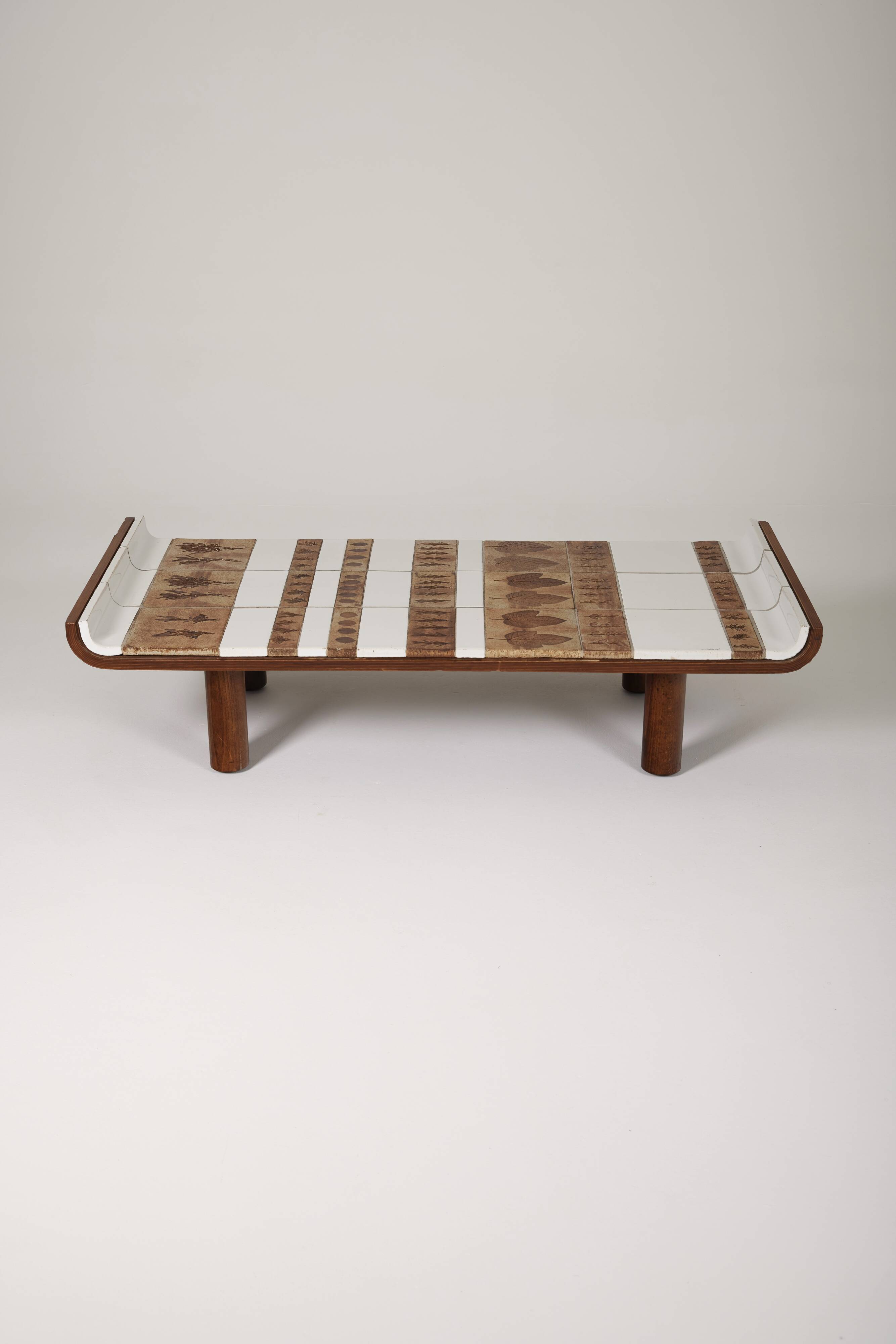 Coffee table Pagoda Roger Capron, 1960s