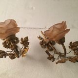 2 art deco wall wall light