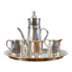 Silver Plated Sola Coffee Set, 1920s, Set of 5