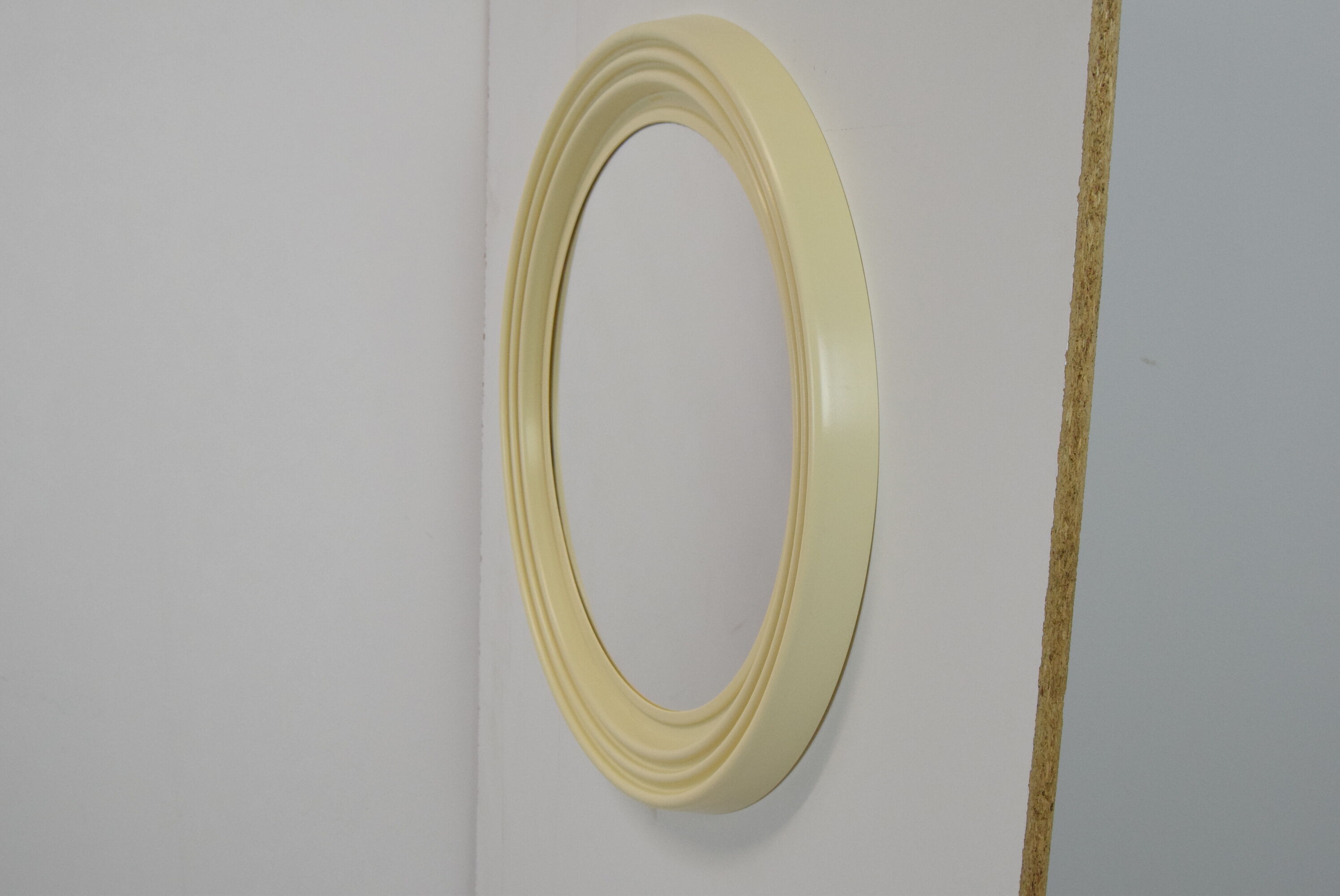 Mid-century wall round mirror,1960's.