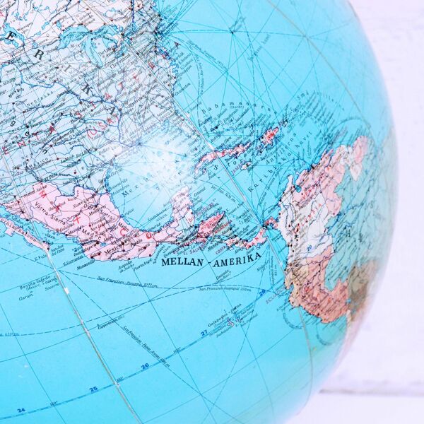 Globe terrestre lumineux, JRO Globus, 1960