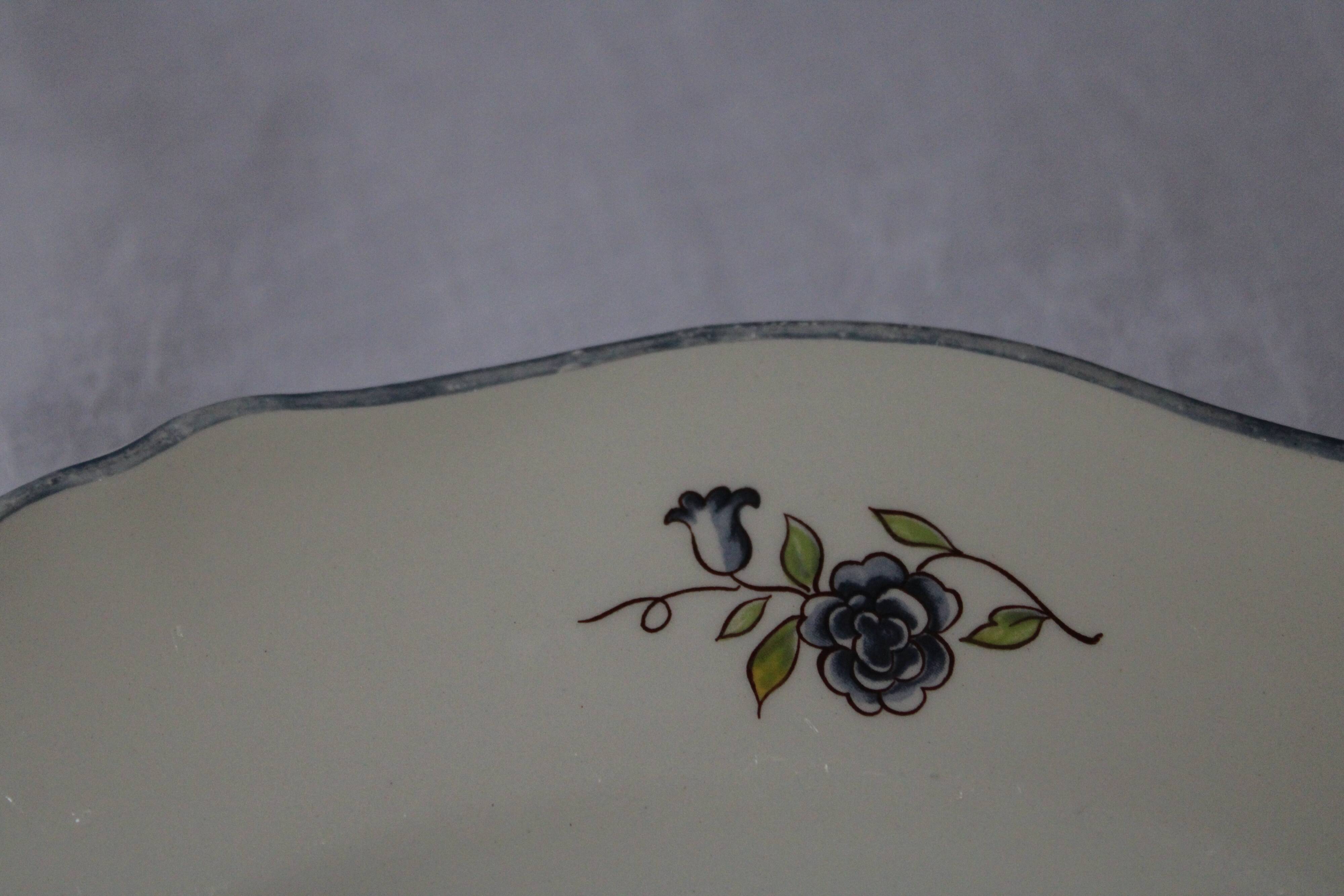 6 Plates Saint-Amand Vieux Delft