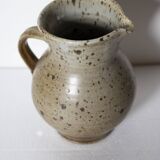 Stoneware pitcher, signed Gustave Tiffoche, 20th century