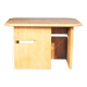 1960s travertine side table