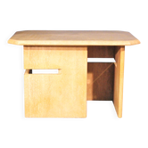 1960s travertine side table
