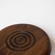 Twisted solid wood stool