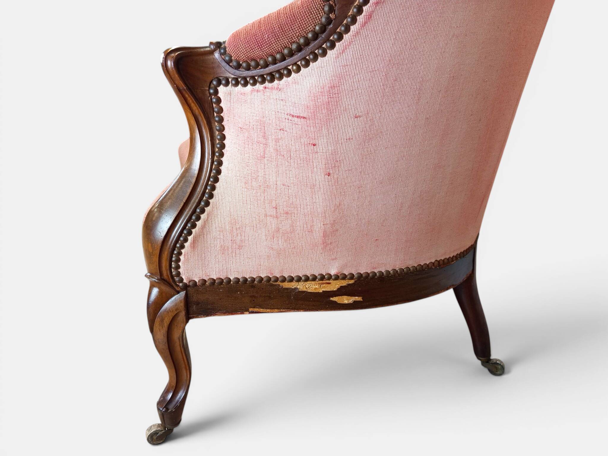 Three-seater basket canapé in Louis XV style – 19th century