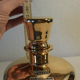 Old decanter liquor with 6 glasses of Laeken-Brussels