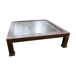 Table basse carrée en