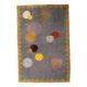 Tapis Contemporain ORA Hooked en Laine (91cm x 145cm), Édition Unique