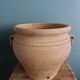 Pot en terre cuite jardinière poterie artisanale