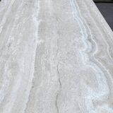 Travertine dining table