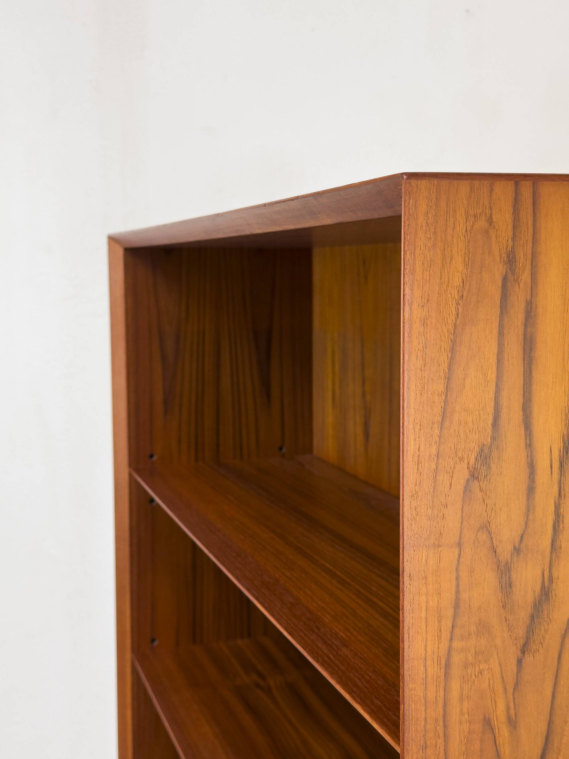 Vintage Danish Teak Bookcase by Chr. Linneberg, 1960s