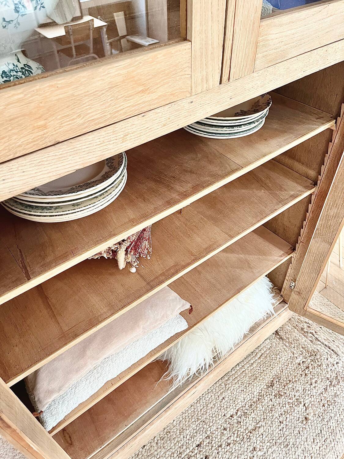 Vintage glass cabinet