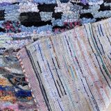 Moroccan boucherouite carpet - 128 x 185 cm