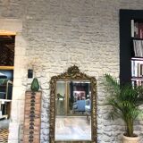 Pediment mirror 140cm/82,5cm Napoleon III