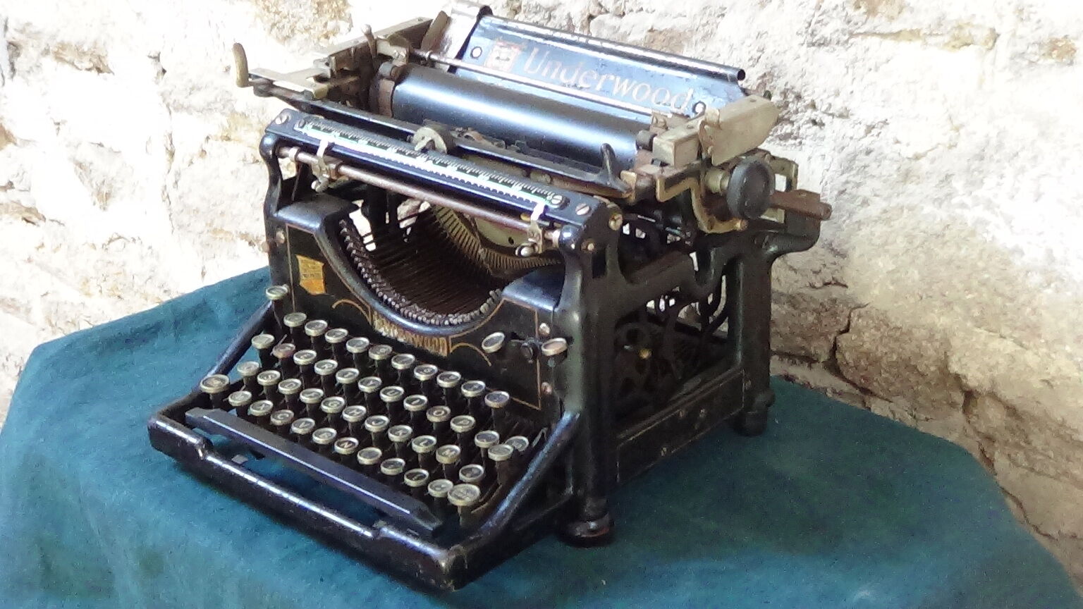 Underwood typewriter