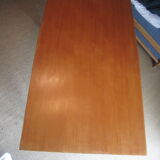 Table veneered teak 1965 with extensions