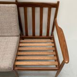 Vintage Scandinavian banquette