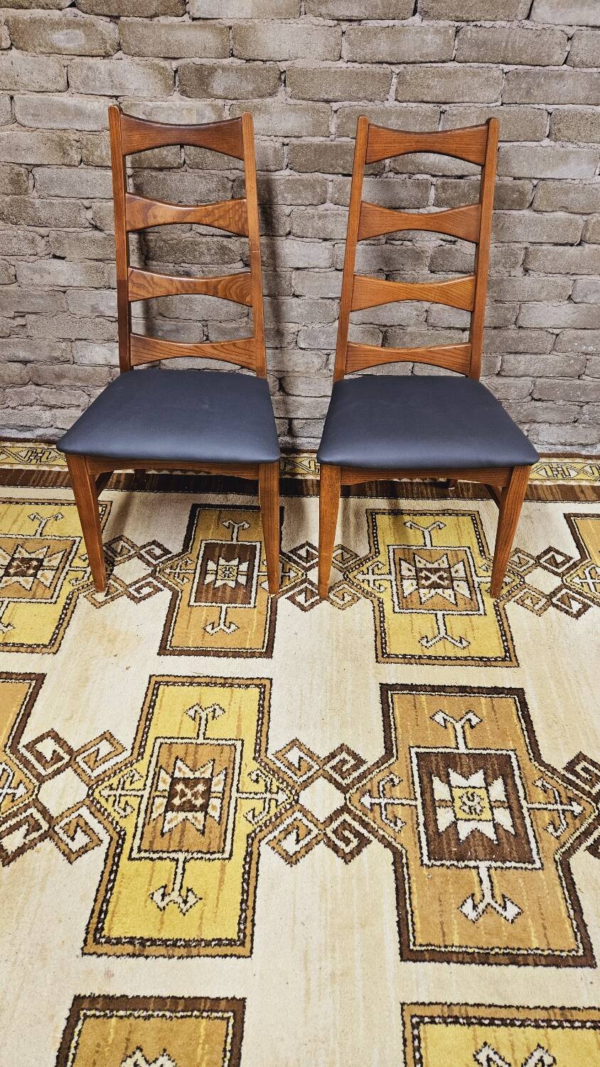 Pair of Scandinavian chairs 1970