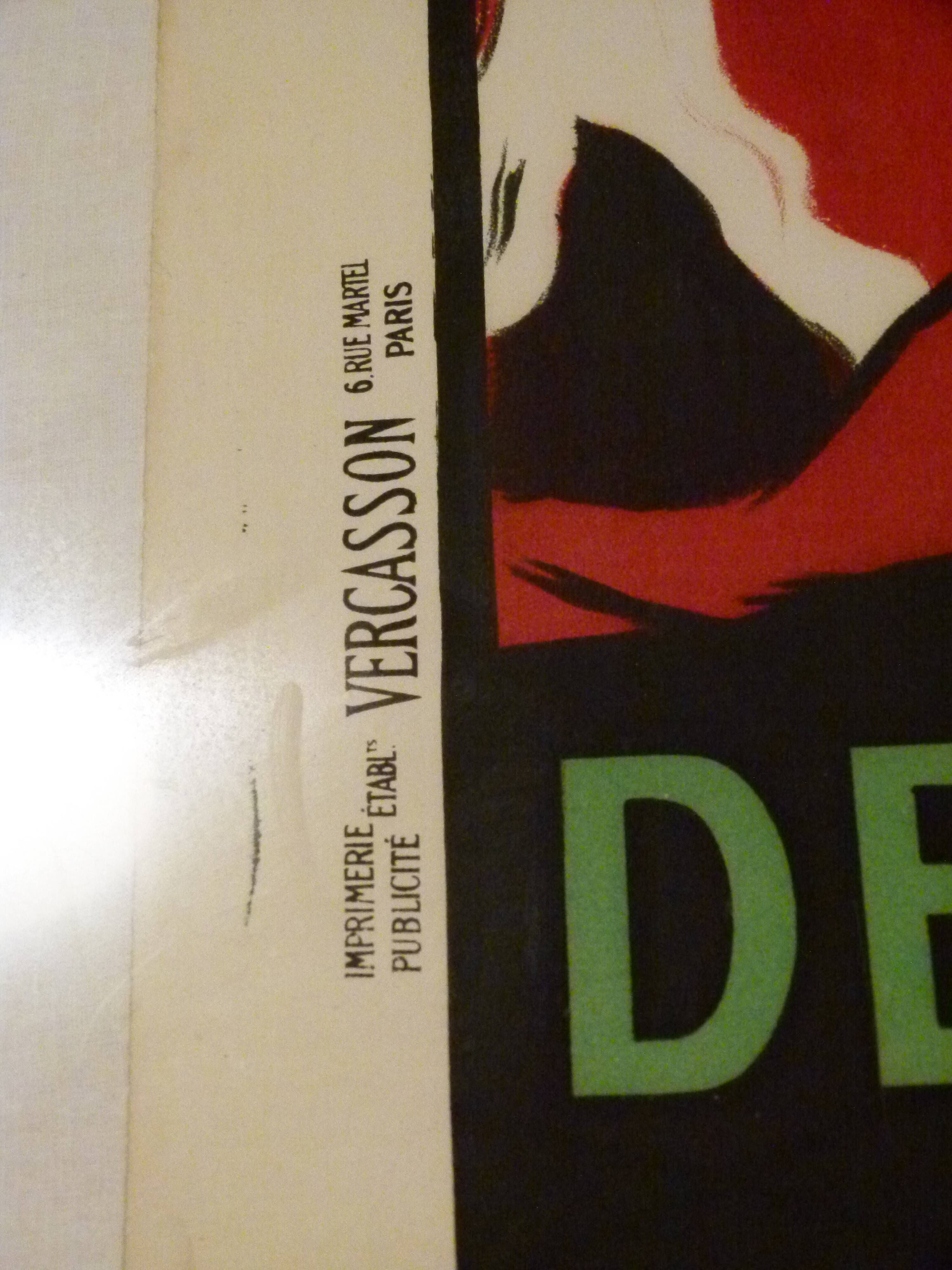 Original poster aigua de vilajuiga by leonetto cappiello