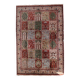Tapis indien style Gum fait main en laine, années 1970