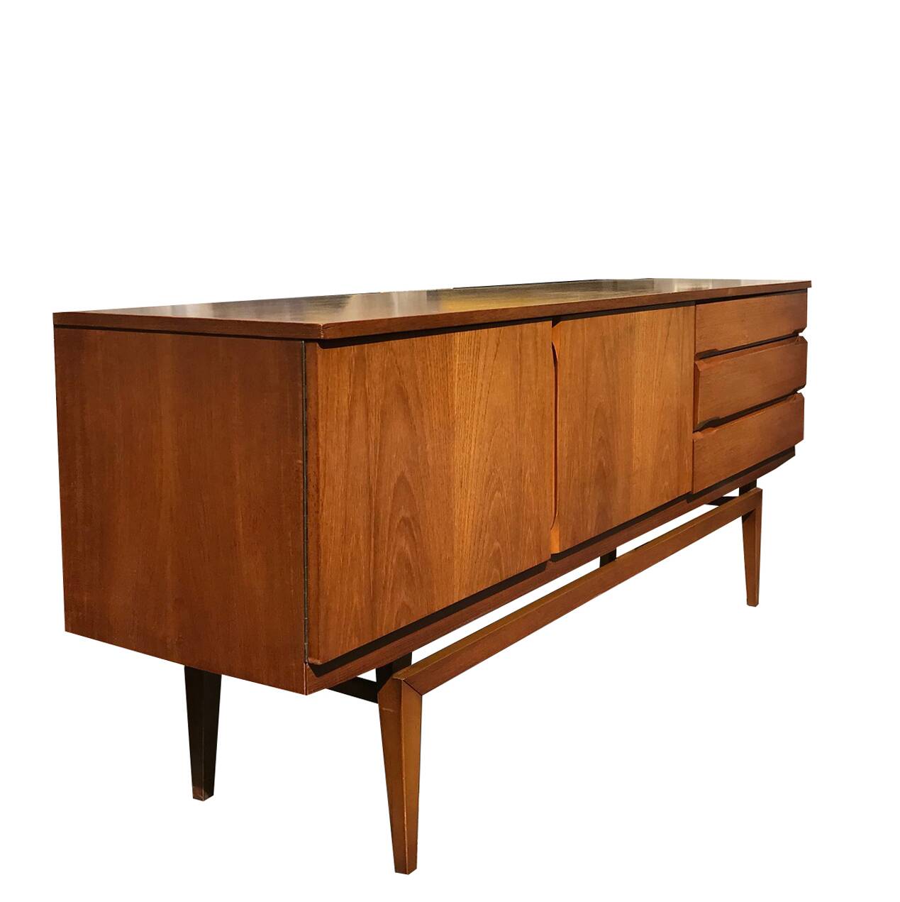 Teak enfilade, English edition from the 1960s.
