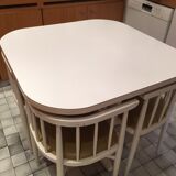 Set Thonet 1960 Table and 4 chairs