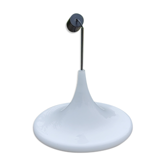 Tulip pendant lamp from the 70s in opaline glass Doria Leuchten