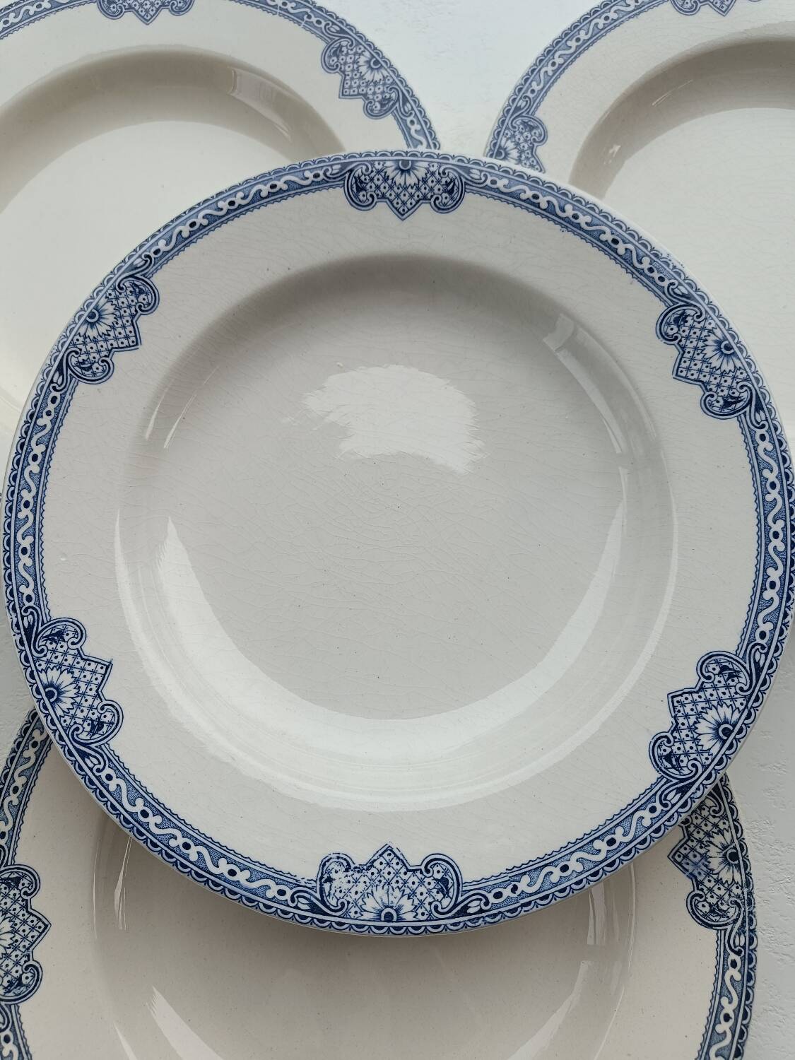 Set of iron earth plates