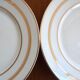 Set de 10 assiettes plates art déco