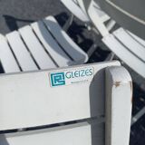 6 chaises  jardin vntage 60 70 R Gleizes