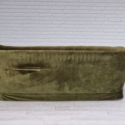 1970s, Swedish design by Swedfurn, Slätta Möbler, 3 seater sofa, vintage velour.