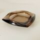 Vintage Luminarc smoked glass ashtray from the 60s
