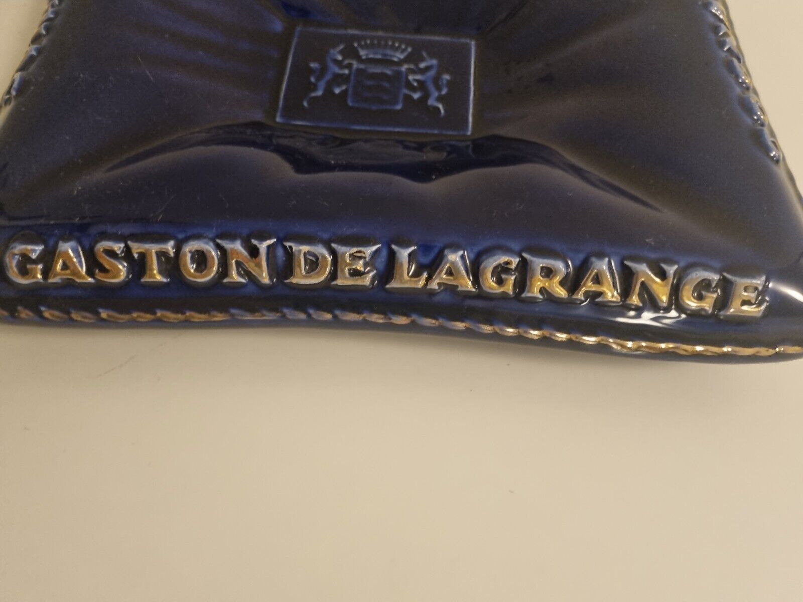 Former Cognac Gaston de Lagrange counter ashtray