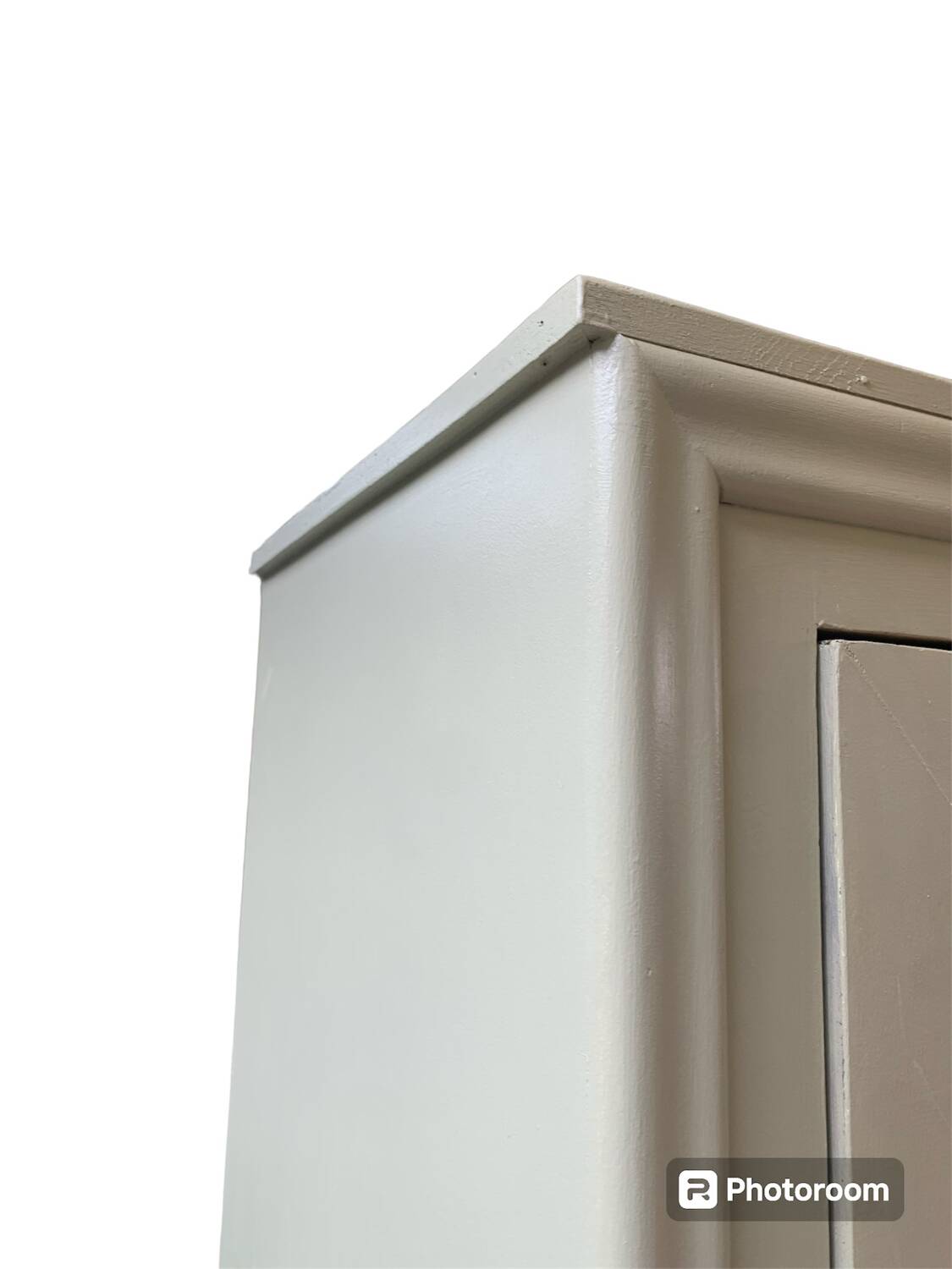 Old wooden bonnet cupboard