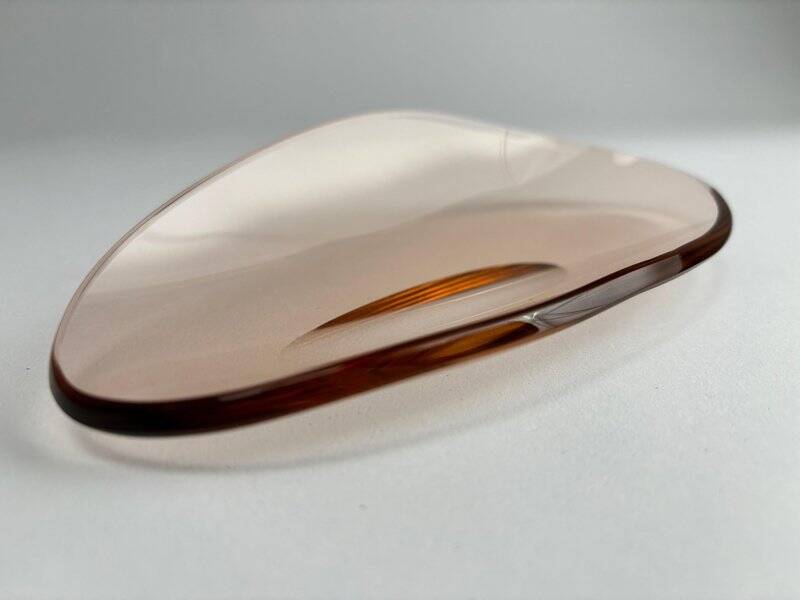 Mid-Century Cut Glass Ashtray attributed to Max Ingrand for Fontana Arte, Italy, 1950s