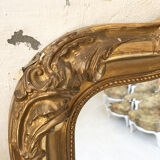 Miroir rocaille XL Louis XV XIXème