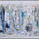 Abstract painting table